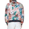 imageTommy Hilfiger Mens Lightweight Varsity Rib Knit Bomber JacketTropical Print