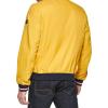 imageTommy Hilfiger Mens Lightweight Varsity Rib Knit Bomber JacketYellow Poly