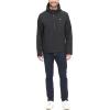 imageTommy Hilfiger Mens Soft Shell Water Resistant Hooded JacketBlack