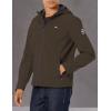 imageTommy Hilfiger Mens Soft Shell Water Resistant Hooded JacketOlive