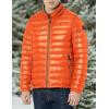 imageTommy Hilfiger Mens Water Resistant Ultra Loft Down Alternative Puffer JacketBurnt Orange