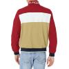 imageTommy Hilfiger Mens Yachting Bomber JacketKhakiRed Colorblock