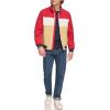 imageTommy Hilfiger Mens Yachting Bomber JacketKhakiRed Colorblock