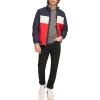 imageTommy Hilfiger Mens Yachting Bomber JacketMidnightIceRed Colorblock