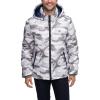 imageTommy Hilfiger Mens Hooded Puffer Jacket Standard and Big ampamp TallWhite Camo