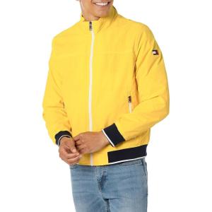 imageTommy Hilfiger Mens Yachting Bomber JacketCyber Yellow