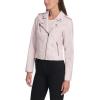 imageLevis Womens The Classic Faux Leather Moto Jacket Regular ampamp Plus SizeBlush Red
