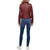 imageLevis Womens The Classic Faux Leather Moto Jacket Regular ampamp Plus SizeCabernet Red