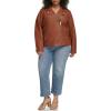 imageLevis Womens The Classic Faux Leather Moto Jacket Regular ampamp Plus SizeCamel Brown