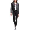 imageLevis Womens The Classic Faux Leather Moto Jacket Regular ampamp Plus SizeClassic Black