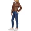 imageLevis Womens The Classic Faux Leather Moto Jacket Regular ampamp Plus SizeDark Brown