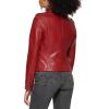 imageLevis Womens The Classic Faux Leather Moto Jacket Regular ampamp Plus SizeDeep Cherry Red