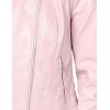 imageLevis Womens The Classic Faux Leather Moto Jacket Regular ampamp Plus SizeGloss Lilac