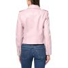 imageLevis Womens The Classic Faux Leather Moto Jacket Regular ampamp Plus SizeGloss Lilac