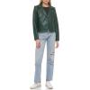 imageLevis Womens The Classic Faux Leather Moto Jacket Regular ampamp Plus SizeLight Pine