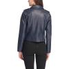 imageLevis Womens The Classic Faux Leather Moto Jacket Regular ampamp Plus SizeNavy