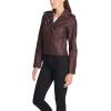 imageLevis Womens The Classic Faux Leather Moto Jacket Regular ampamp Plus SizePort Red