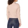 imageLevis Womens The Classic Faux Leather Moto Jacket Regular ampamp Plus SizeScallop Shell Pink