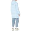 imageTommy Hilfiger Womens Solid Long Puffer Untrimmed Hood Long JacketCerulean