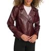 imageLevis Womens The Classic Faux Leather Moto Jacket Regular ampamp Plus SizeFig Gloss Pu