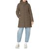 imageTommy Hilfiger Womens Solid Long Puffer Untrimmed Hood Long JacketJuniper