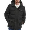imageLevis Mens Arctic Cloth Quilted Lined Performance ParkaBlack