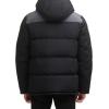 imageLevis Mens Arctic Cloth Quilted Lined Performance ParkaBlackCharcoal