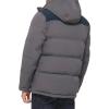 imageLevis Mens Arctic Cloth Quilted Lined Performance ParkaCharcoalNavy