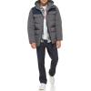 imageLevis Mens Arctic Cloth Quilted Lined Performance ParkaCharcoalNavy