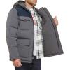 imageLevis Mens Arctic Cloth Quilted Lined Performance ParkaCharcoalNavy