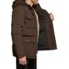 imageLevis Mens Arctic Cloth Quilted Lined Performance ParkaDark Brown