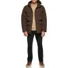 imageLevis Mens Arctic Cloth Quilted Lined Performance ParkaDark Brown