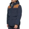 imageLevis Mens Arctic Cloth Quilted Lined Performance ParkaNavy Colorblock