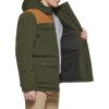 imageLevis Mens Arctic Cloth Quilted Lined Performance ParkaOliveBrown