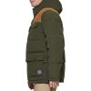 imageLevis Mens Arctic Cloth Quilted Lined Performance ParkaOliveBrown