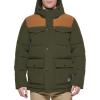 imageLevis Mens Arctic Cloth Quilted Lined Performance ParkaOliveBrown