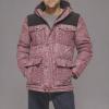 imageLevis Mens Arctic Cloth Quilted Lined Performance ParkaRed Bandana Colorblock