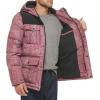 imageLevis Mens Arctic Cloth Quilted Lined Performance ParkaRed Bandana Colorblock