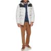 imageLevis Mens Arctic Cloth Quilted Lined Performance ParkaWhite Bandana Colorblock