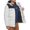 imageLevis Mens Arctic Cloth Quilted Lined Performance ParkaWhite Bandana Colorblock