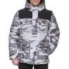 imageLevis Mens Arctic Cloth Quilted Lined Performance ParkaWhite Camo Colorblock