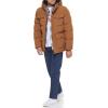 imageLevis Mens Arctic Cloth Quilted Lined Performance ParkaWorker Brown