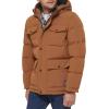 imageLevis Mens Arctic Cloth Quilted Lined Performance ParkaWorker Brown