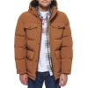 imageLevis Mens Arctic Cloth Quilted Lined Performance ParkaWorker Brown