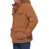 imageLevis Mens Arctic Cloth Quilted Lined Performance ParkaWorker Brown