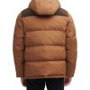 imageLevis Mens Arctic Cloth Quilted Lined Performance ParkaWorker BrownDark Brown