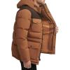 imageLevis Mens Arctic Cloth Quilted Lined Performance ParkaWorker BrownDark Brown