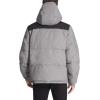 imageLevis Mens Performance Hooded Puffer Trucker Jacket Regular ampamp Big ampamp Tall SizesBlack Heather Grey
