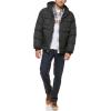 imageLevis Mens Performance Hooded Puffer Trucker Jacket Regular ampamp Big ampamp Tall SizesBlack Solid
