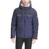 imageLevis Mens Performance Hooded Puffer Trucker Jacket Regular ampamp Big ampamp Tall SizesBlackNavy